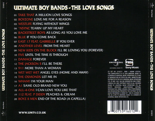 ultimate-boy-bands---the-love-songs