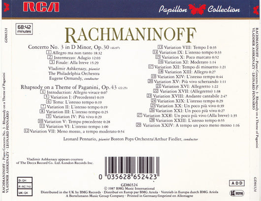 rachmaninoff-/-piano-concerto-no.3-/-rhapsody-on-a-theme-of-paganini