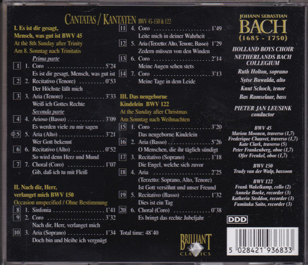 cantatas-/-kantaten-vol.-iv