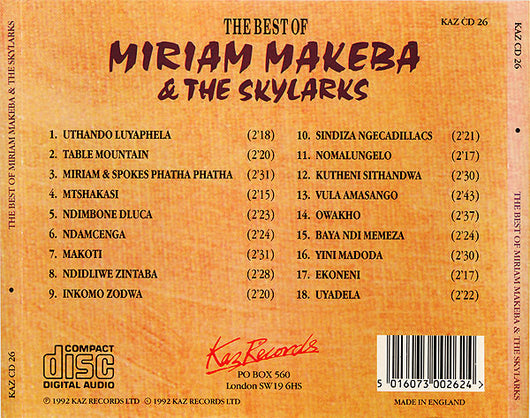 the-best-of-miriam-makeba-&-the-skylarks