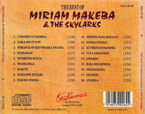 the-best-of-miriam-makeba-&-the-skylarks