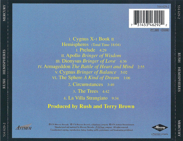 hemispheres