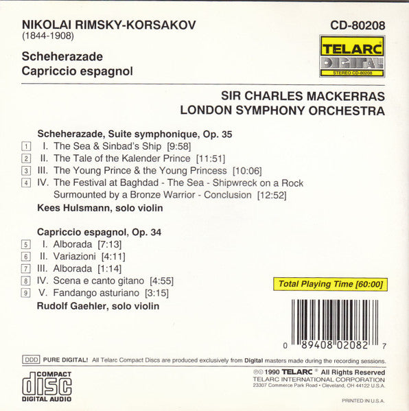 rimksy-korsakov:-scheherazade,-capriccio-espagnol