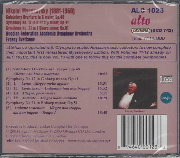 complete-symphonic-works-•-volume-13:-symphony-no.-17,-symphony-no.-21,-salutatory-overture