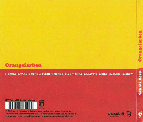 orangefarben
