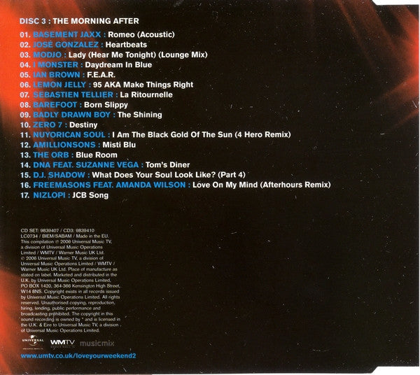the-weekend-(the-bar/the-club/the-morning-after)-(volume-2)