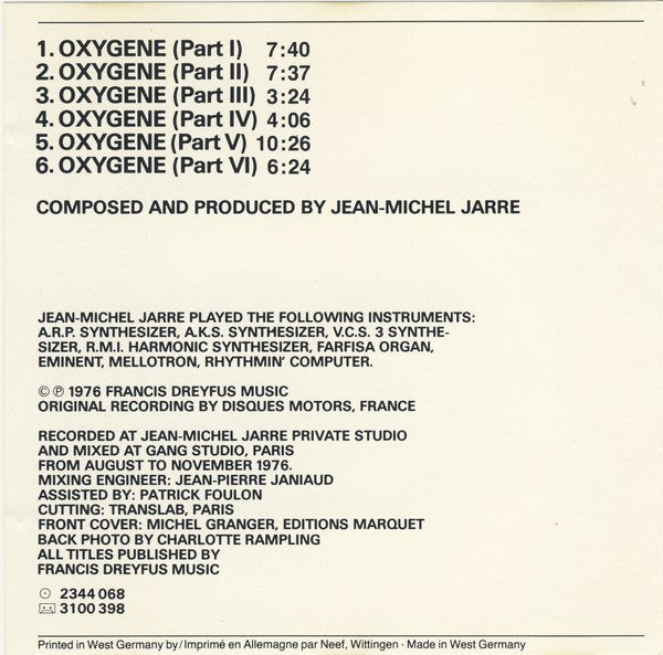 oxygene