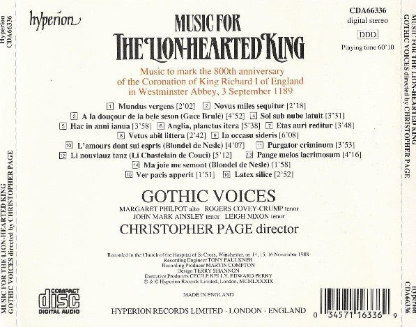 music-for-the-lion-hearted-king