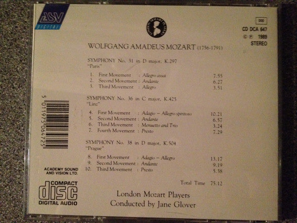 symphonies:-31-"paris"---36-"linz"---38-"-prague"