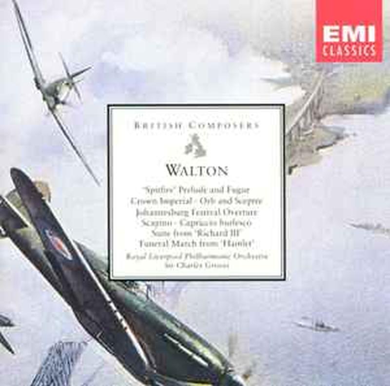 spitfire-prelude-and-fugue-•-crown-imperial-•-orb-and-sceptre-•-johannesburg-festival-overture-•-scapino-•-capriccio-burlesco-•-suite-from-richard-iii-•-funeral-march-from-hamlet
