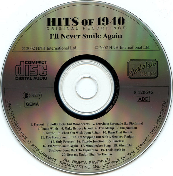 hits-of-1940