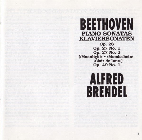 piano-sonatas-=-klaviersonaten:-op.-26-•-op.-27-no.-1-•-op.-27-no.-2-(«moonlight»-=-«mondschein»-=-«clair-de-lune»)-•-op.-49-no.-1