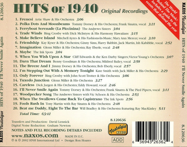 hits-of-1940
