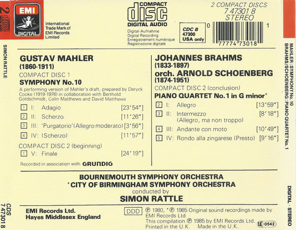 symphony-no.-10-(revised-performing-version-by-deryck-cooke,-1966-74)-/-piano-quartet-no.1-in-g-minor