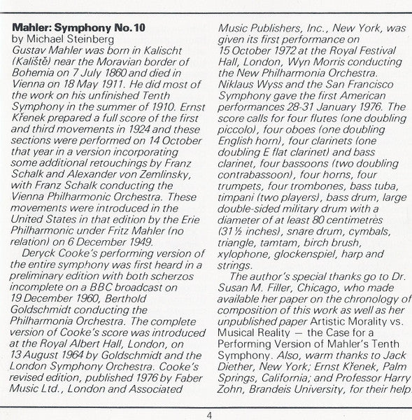 symphony-no.-10-(revised-performing-version-by-deryck-cooke,-1966-74)-/-piano-quartet-no.1-in-g-minor