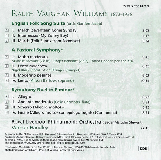 the-nine-symphonies-•-job-•-english-folk-song-suite-•-fantasia-on-greensleeves-•-flos-campi-•-fantasia-on-a-theme-by-thomas-tallis-•-five-variants-of-dives-and-lazarus-•-oboe-concerto-•-partita-for-double-string-orchestra-•-serenade-to-m