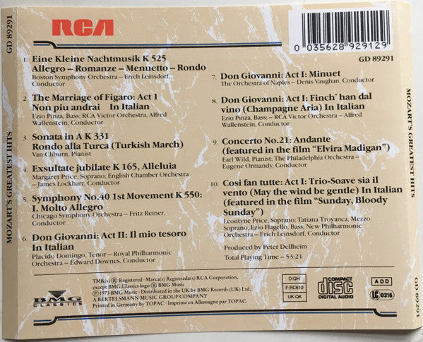 mozarts-greatest-hits