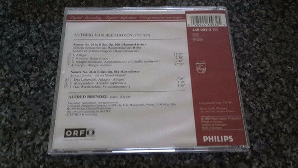 piano-sonatas-=-klaviersonaten:-op.-81a-«les-adieux»-•-op.-106-«hammerklavier»