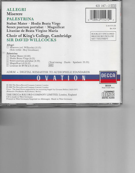 miserere-/-stabat-mater