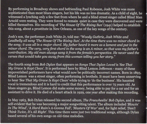 songs-that-dylan-loved