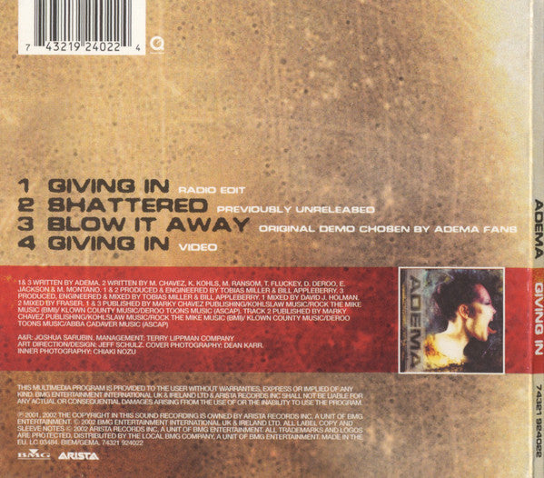 giving-in