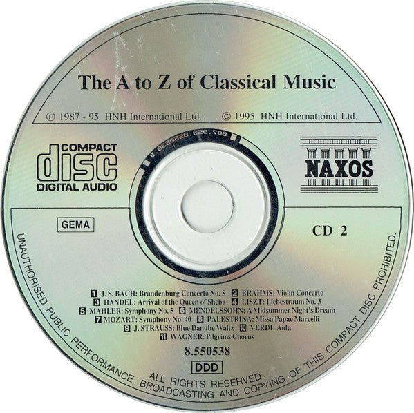 the-a-to-z-of-classical-music-(the-great-composers-and-their-works-in-words-and-music)
