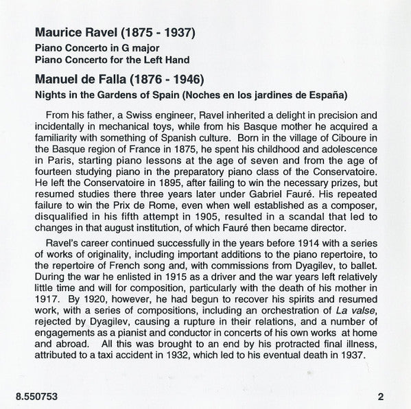 piano-concertos:-g-major-•-d-major-(for-the-left-hand)-/-nights-in-the-gardens-of-spain