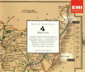 complete-music-for-string-quartet-(string-quartets-nos.1-3-·-string-quartet-in-d-·-rhapsody-·-phantasy-for-string-quartet-·-phantasy-for-oboe-and-string-trio-·-quartettino-·-elegy-for-solo-viola-·-three-divertimenti-·-alla-marcia)