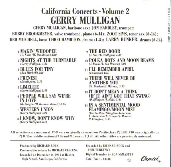 california-concerts-•-volume-2