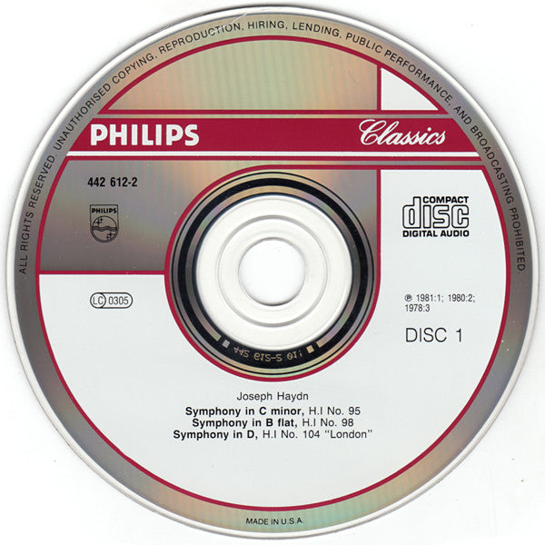 the-london-symphonies,-vol.-1-(nos.-95-·-96-·-98-·-102-·-103-·-104)