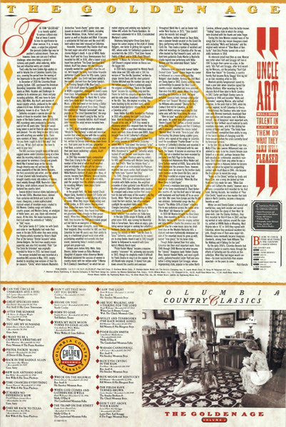 columbia-country-classics-/-volume-1:-the-golden-age