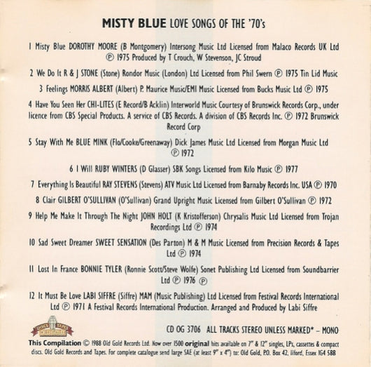 misty-blue---the-love-songs-of-the-70s