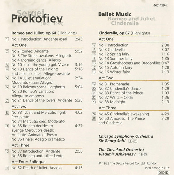 ballet-music---romeo-and-juliet-/-cinderella