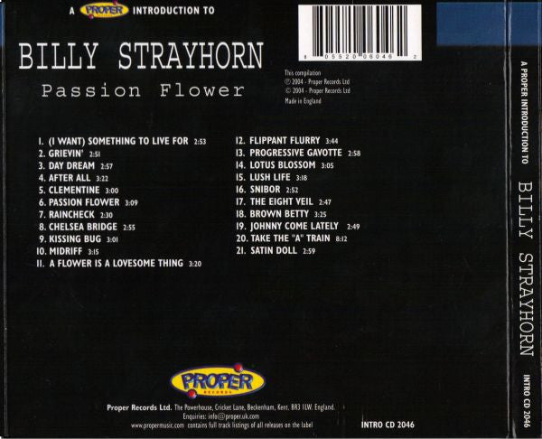 a-proper-introduction-to-billy-strayhorn:-passion-flower