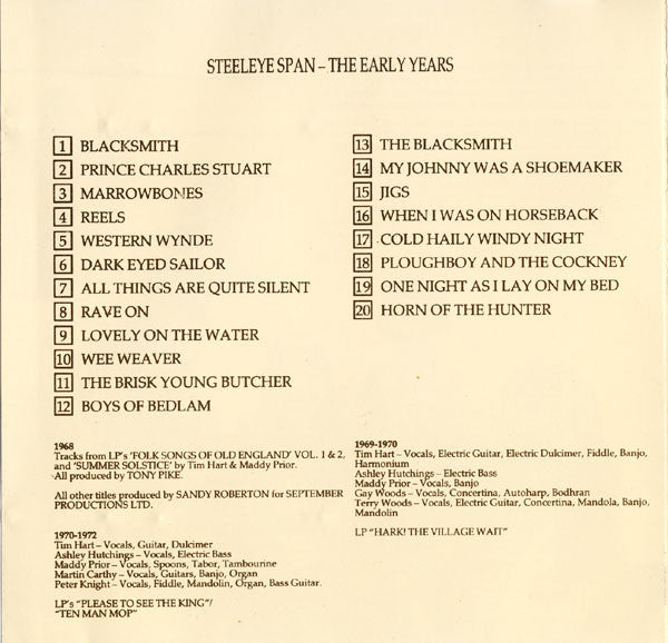 the-early-years