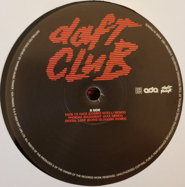 Daft Punk Daft Club hotsell Vinyl