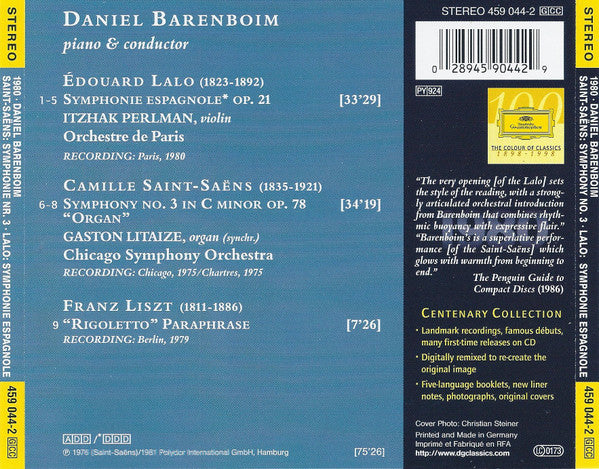 symphony-no.-3-"organ"-/-symphonie-espagnole