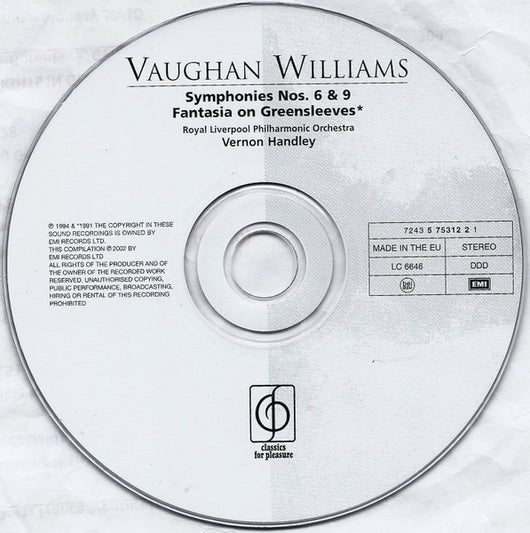 the-nine-symphonies-•-job-•-english-folk-song-suite-•-fantasia-on-greensleeves-•-flos-campi-•-fantasia-on-a-theme-by-thomas-tallis-•-five-variants-of-dives-and-lazarus-•-oboe-concerto-•-partita-for-double-string-orchestra-•-serenade-to-m