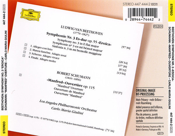 beethoven:-symphonie-no.3-»eroica«-/-schumann:-»manfred«---ouvertüre