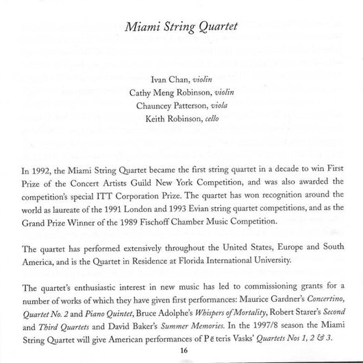 the-string-quartets
