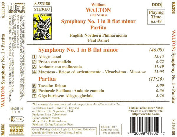 symphony-no.-1-/-partita