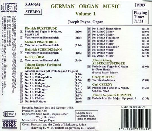 german-organ-music-volume-1