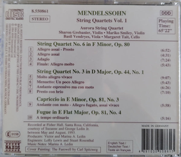 string-quartets-vol.-1