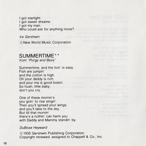 gershwin-songs