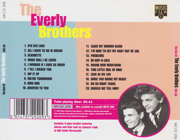 the-best-of-the-everly-brothers-1957-60