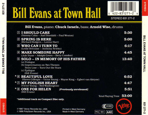 at-town-hall-.......-volume-one