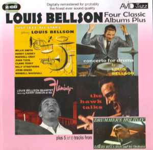four-classic-albums-plus:-just-jazz-all-stars-/-concerto-for-drums-/-drummers-holiday-/-at-the-flamingo-/-the-hawk-talks
