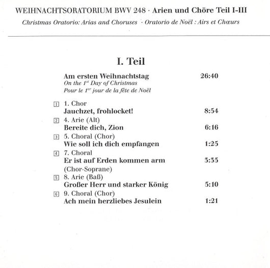 weihnachtsoratorium-bwv-248---arien-&-chöre-teil-i-iii