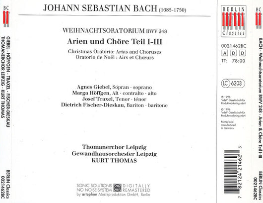 weihnachtsoratorium-bwv-248---arien-&-chöre-teil-i-iii