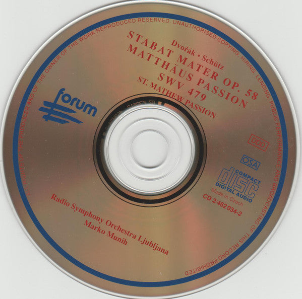 matthäus-passion-swv-479-/-stabat-mater-op.-58